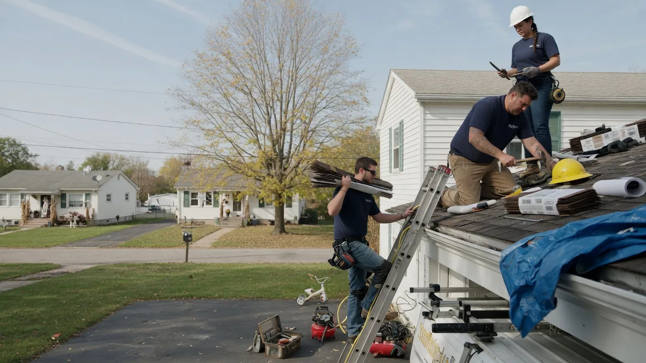 Local Roofing Contractors in Santa Fe, MO near me